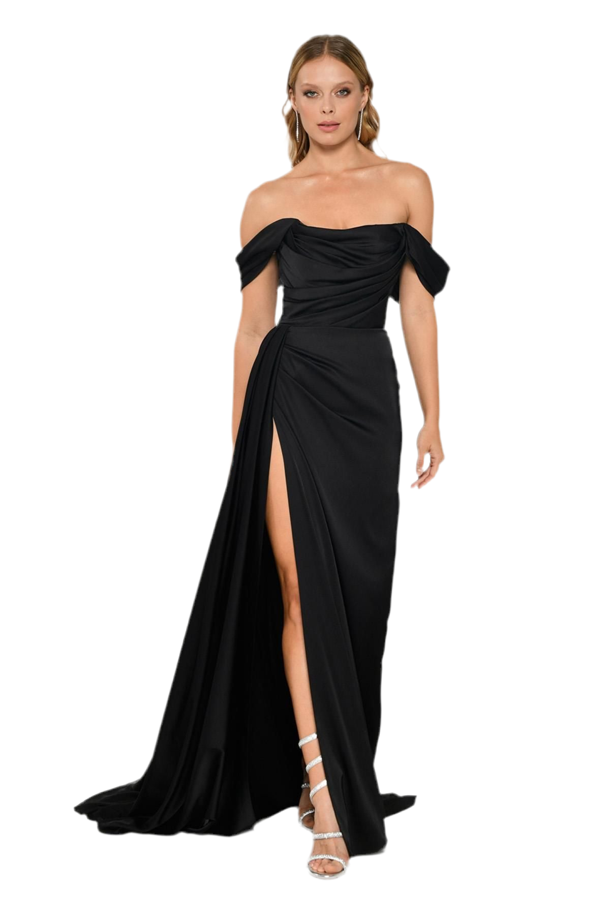 ワンピース A FERRETTI Woman Dress Green 04441620 382 Women's chiffon dress gcr24a463c10 Green-White | Caposerio.com