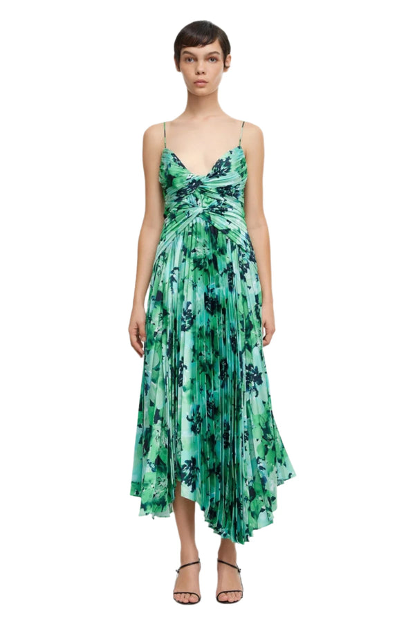 HIBISCUS MIDI DRESS