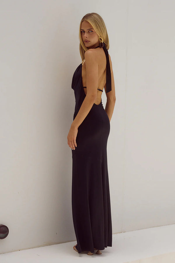 PRE-ORDER: ELLISON MAXI DRESS - BLACK