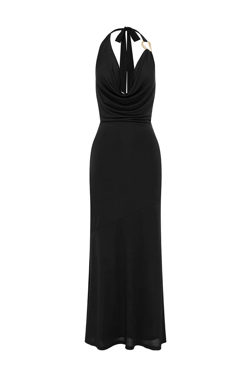PRE-ORDER: ELLISON MAXI DRESS - BLACK