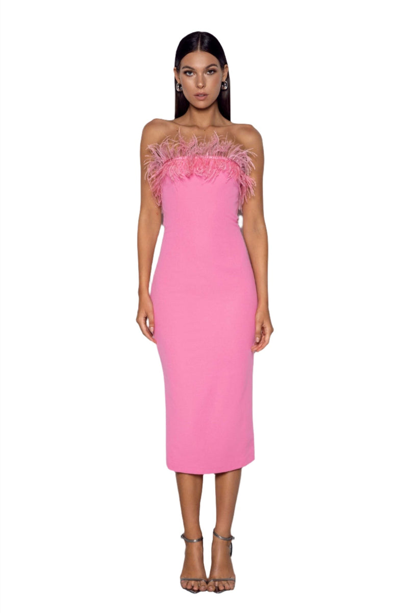 JAIN MIDI DRESS