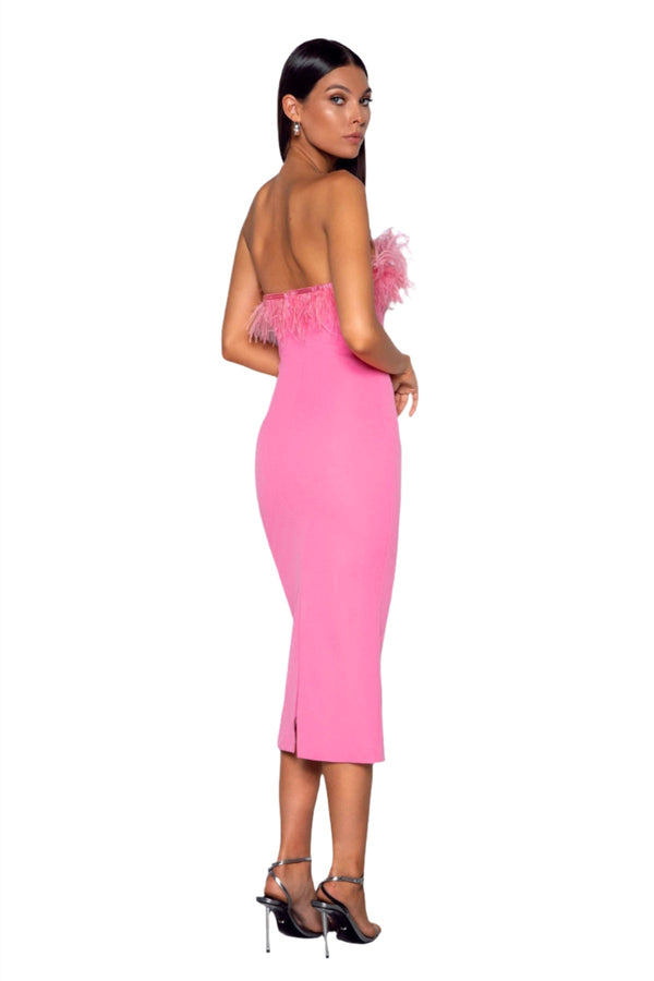 JAIN MIDI DRESS