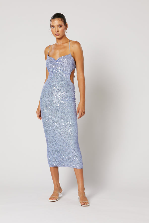 MARNI SEQUIN MIDI DRESS